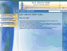 Tablet Screenshot of elftransserv.ro